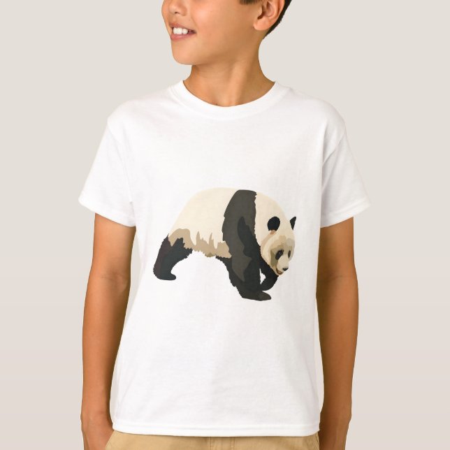 Camiseta P é para Panda (Frente)