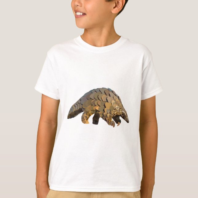 Camiseta P é para Pangolin (Frente)
