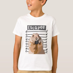 Camiseta P é para Prairie Dog