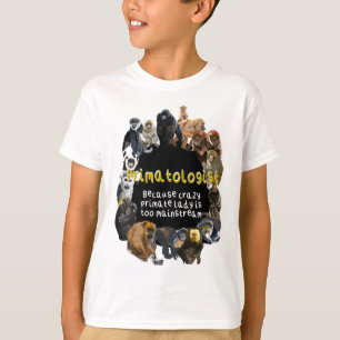 Camiseta P é para Primate