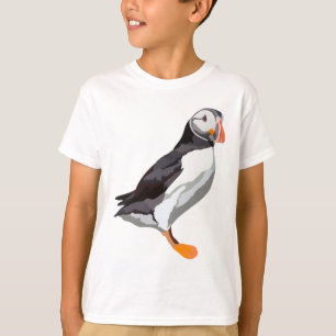 Camiseta P é para Puffin