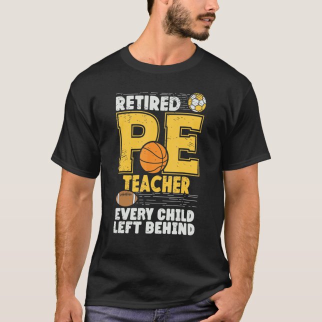 Camiseta P E Professores Reformados Educação Física Esporte (Frente)