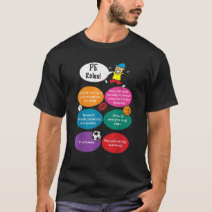 Camiseta P E Regulamentação Professora de Educação Física P