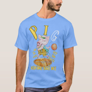 CAMISETA P.I.G., CAMISEIRA T-SHIRT DO JOGO BASKETBALL