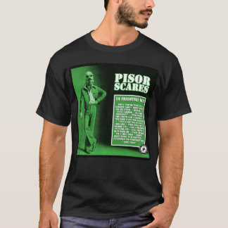 Camiseta P.I.S.O.R. SCARES 2013 Cavalheiros Criam T-Shirt