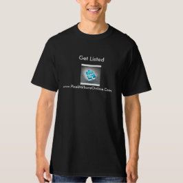 Camiseta P.M.O. - Obtenha o t-shirt escuro básico dos