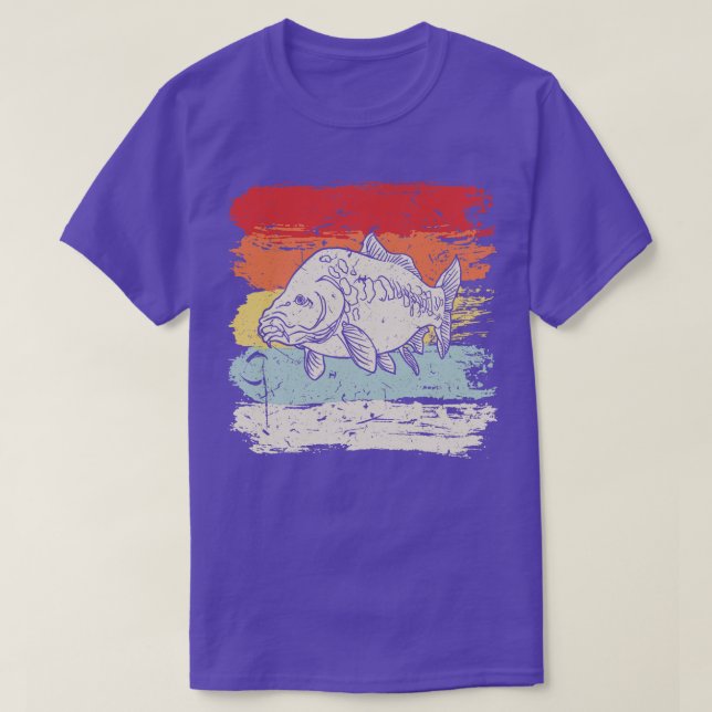 Camiseta p Peixe Pescador Presente Vintage (Frente do Design)