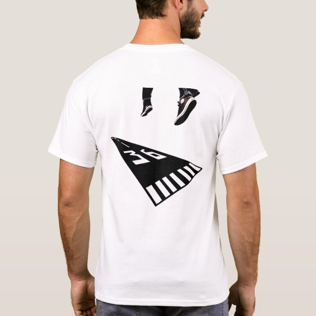 Camiseta P-Piloto de idade 70+ (Verso)