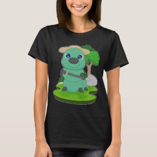 Camiseta Pá de Jardineiro Lagarta Jardim