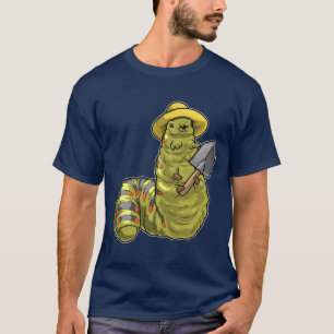 Camiseta Pá de Jardineiro Lagarta Jardim