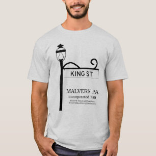 Camiseta PA de Malvern - T-shirt do rei Rua