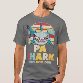 Camiseta Pa Shark , Presente Para Pa