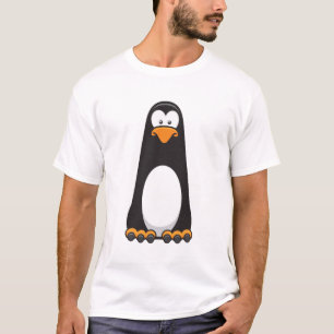 Camiseta Pablo o t-shirt pensativo dos homens do pinguim