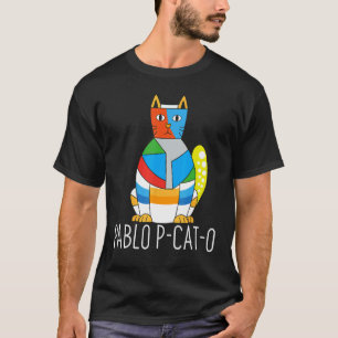 Camiseta Pablo P-Cat-O Famoso Artista Picatsso - Professor
