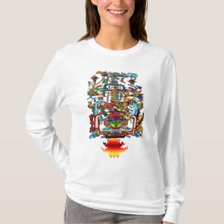 Camiseta Pacal e as mãos maias (Femme de luxe)
