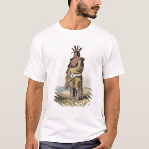 Camiseta Pachtuwa-Chta, um guerreiro de Arrikkara, chapeia