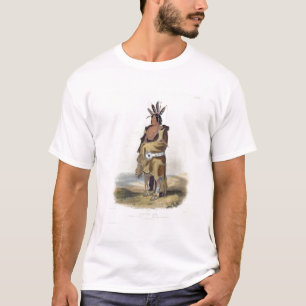 Camiseta Pachtuwa-Chta, um guerreiro de Arrikkara, chapeia