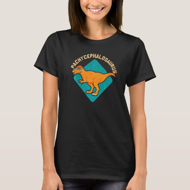 Camiseta Pachycephalosaurus Dinosaur Prehistoric Animal Pal (Frente)