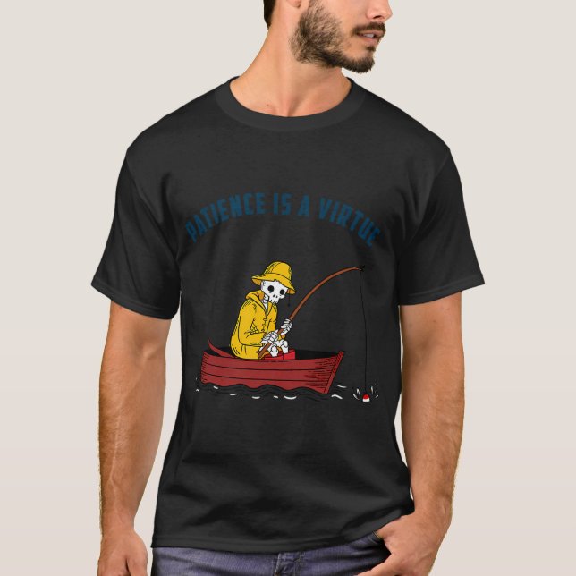 Camiseta Paciência é uma Virtude (Frente)