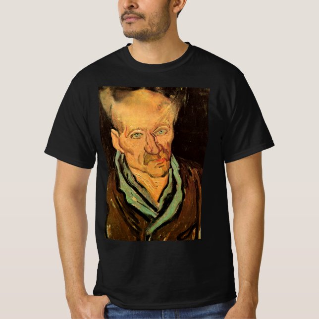 Camiseta Paciente no Hospital Santo-Paul por Vincent van Go (Frente)