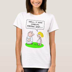 Camiseta paciente sexta-feira ocasional grávida do doutor