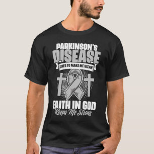Camiseta Pacientes com DP Crentes em Deus Lutadores Contra