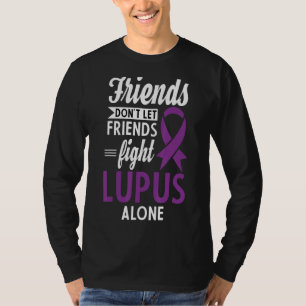 Camiseta Pacientes Lupus Amigos não deixam amigos lutarem