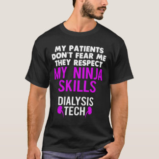 Camiseta Pacientes Não Temem, Eles Respeitam Ninja Ss Diáli