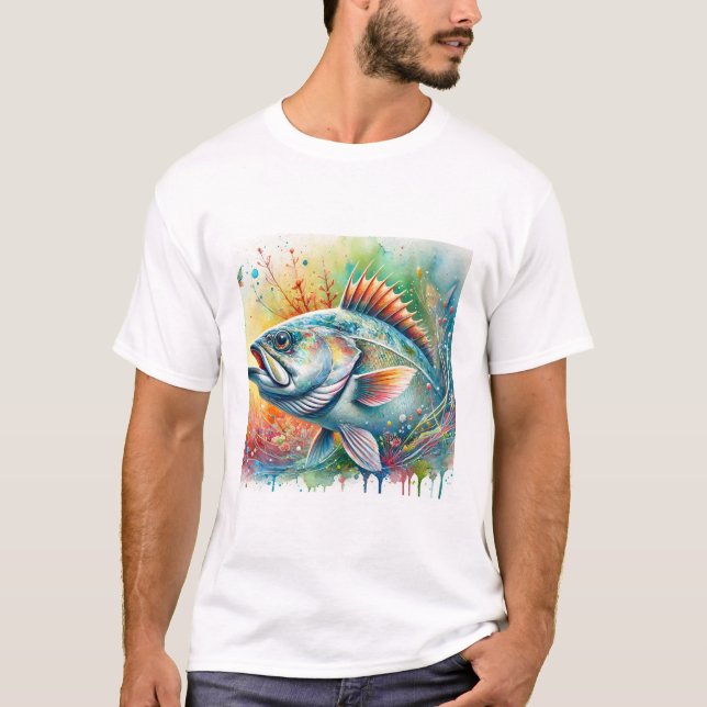 Camiseta Pacific Cod 300824AREF129 - Watercolor (Frente)