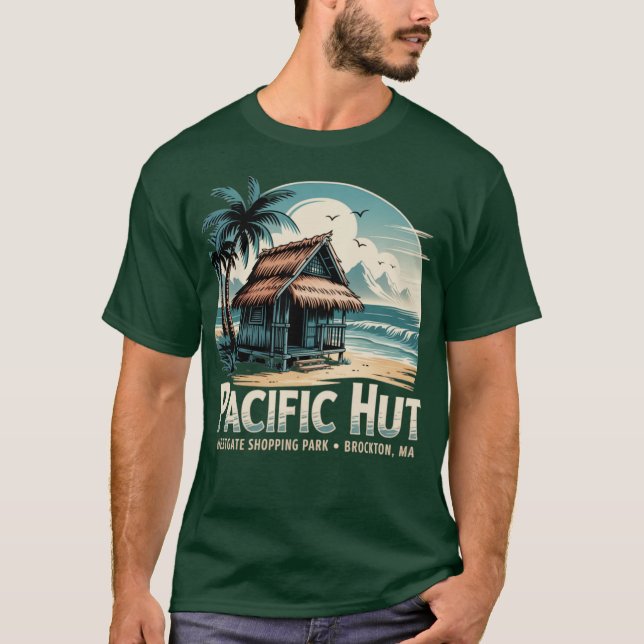 Camiseta Pacific Hut Brockton, MÃES (Frente)