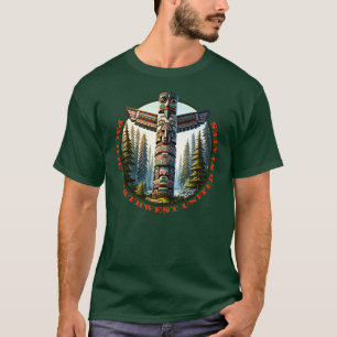 Camiseta Pacífico Noroeste dos Estados Unidos