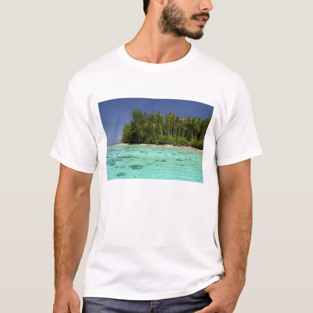 Camiseta Pacífico Sul, Polinésia Francesa, Moorea 2 (Frente)