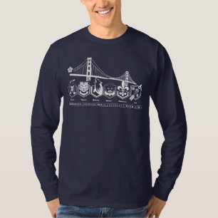 Camiseta Pack 29 - Ouro Gate Long Sleeve (Capa longa da por