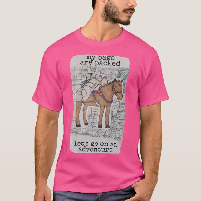 Camiseta Pack Horse Adventure (Frente)