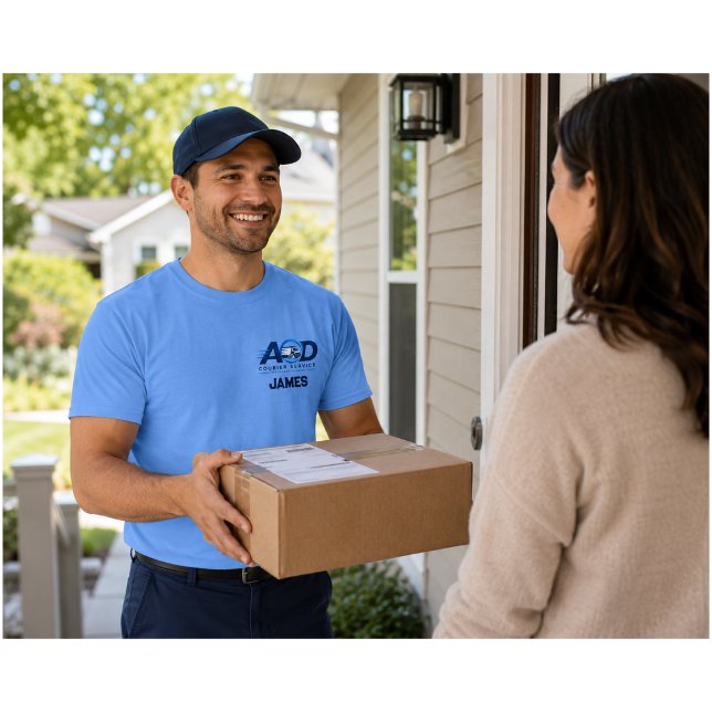 CAMISETA PACKAGE DELIVERY SERVICE EMPLOYEE (Criador carregado)