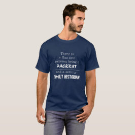 Camiseta Packrat vs. Historiador Familiar
