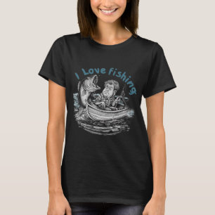 Camiseta Pacote de Coleção de Peixes Kawaii Fofos