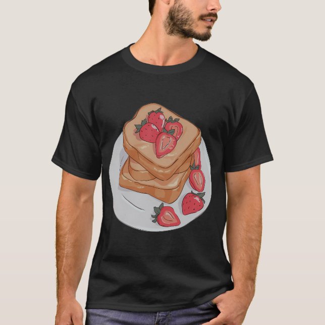 Camiseta pacote de comida de anime (Frente)
