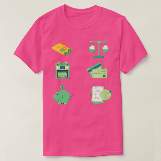 Camiseta pacote de contadores (Frente do Design)