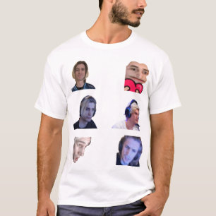Camiseta Pacote de Emotes xQc