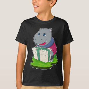 Camiseta Pacote de Natal Hippo