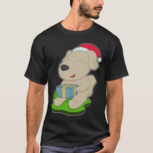 Camiseta Pacote de Natal para Cães (Frente)