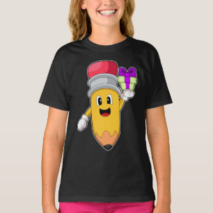 Camiseta Pacote de Natal para Lápis