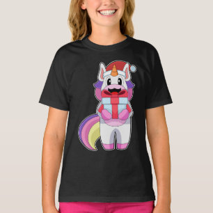 Camiseta Pacote de Natal Unicorn