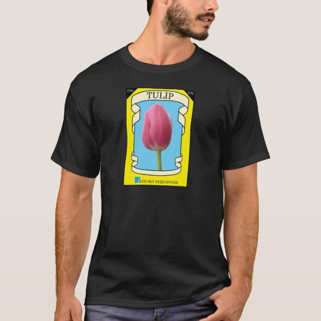Camiseta Pacote de Semente de Tulip (Frente)