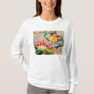 Camiseta Pacote de sementes vintage engraçado para jardinei