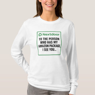 Camiseta Pacote Entregue no Endereço Errado
