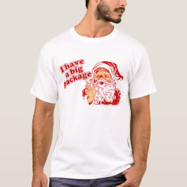 Camiseta Pacote grande de Santa