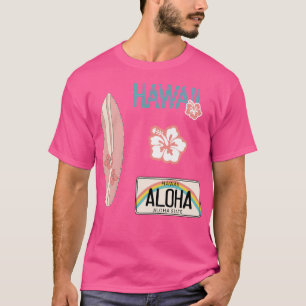 Camiseta Pacote Havaí Rosa