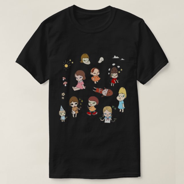 Camiseta pacote japanês yoshitomo nara (Frente do Design)